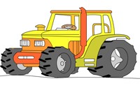 Tractor Coloring