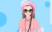 Viste a la moda de otoñal